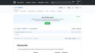 
                            8. NetSUS/accounts.md at master · jamf/NetSUS · GitHub