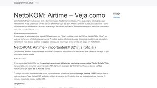 
                            8. NettoKOM: Airtime – Veja como - instagramnycs.club