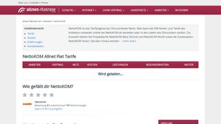 
                            5. NettoKOM Allnet Flat » Tarife, Bewertung & …