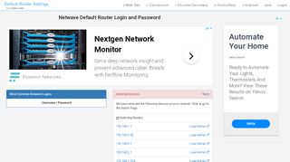 
                            7. Netwave Default Router Login and Password - Clean CSS