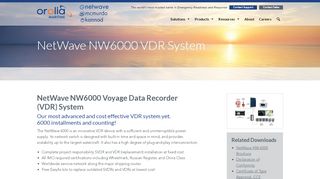 
                            1. NetWave NW6000 Voyage Data Recorder (VDR) System