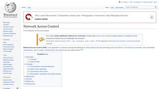 
                            6. Network Access Control - Wikipedia