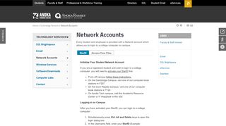 
                            8. Network Accounts - Anoka Technical College