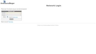 
                            4. Network Login - AmerisourceBergen