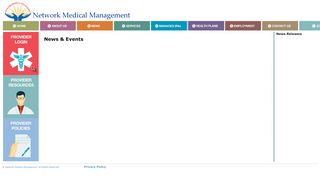 
                            5. Network Medical Management - NMM - Home Page