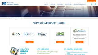 
                            8. Network Members' Portal - Promontory Interfinancial Network