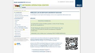 
                            9. Network Operation Center - carlos.noc.ruhr-uni-bochum.de