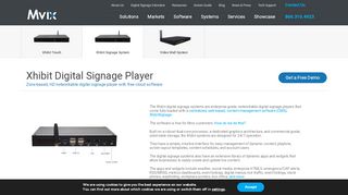 
                            2. Networked Digital Signage System | Mvix Digital Signage Player