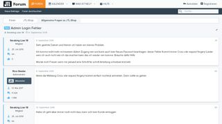 
                            7. Neu - Admin Login Fehler | Supportforum für JTL …