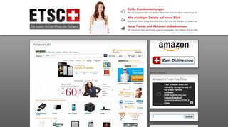 
                            8. NEU: Amazon.ch in der Schweiz