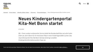 
                            6. Neues Kindergartenportal Kita-Net Bonn startet ...