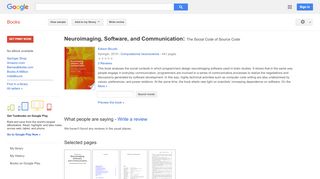 
                            6. Neuroimaging, Software, and Communication: The Social Code of Source ...