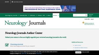 
                            3. Neurology Journals Author Center | American Academy of ...