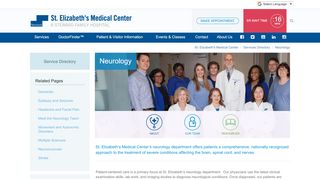 
                            8. Neurology: St. Elizabeth's Medical Center | Steward Family Hospital ...