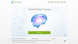 
                            3. NeuroNation - Scientific Brain Training Exercises