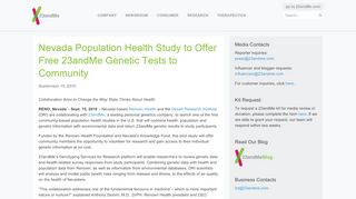 
                            5. Nevada Population Health Study to Offer Free …