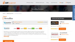 
                            8. NeverBlue Reviews | Affiliate Network Reviews | Affscanner