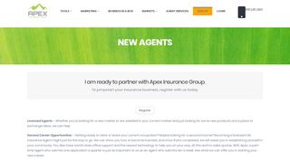 
                            7. New Agent Sign Up | Apex Insurance Group