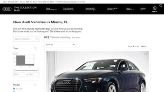 
                            8. New Audi Vehicles in Miami, FL - THE COLLECTION …