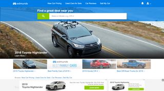 
                            3. New Cars, Used Cars, Car Reviews and Pricing | Edmunds