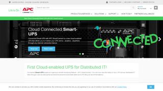 
                            1. New Cloud Connected Smart-UPS with APC SmartConnect - APC USA