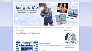 
                            8. New Coach Training -- My Challenge Tracker - Fearless into Fitness