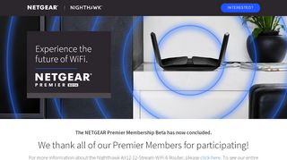 
                            9. New Era of 11AX WiFi | NETGEAR Premier Beta Membership ...