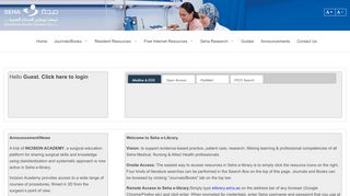 
                            6. New home Page - eLibrary | Abu Dhabi Health Services Co.