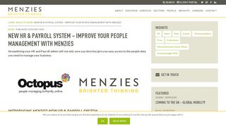 
                            8. New HR & Payroll System | HR and People Solutions - Menzies