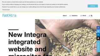 
                            6. New Integra integrated website and microsites for AIC | NetXtra