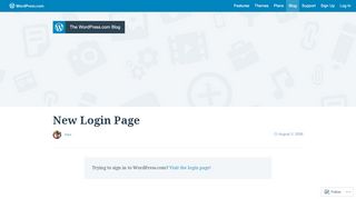 
                            2. New Login Page