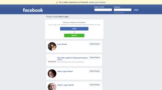 
                            4. New Login Profiles | Facebook