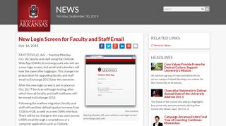 
                            6. New Login Screen for Faculty and Staff Email | University ...
