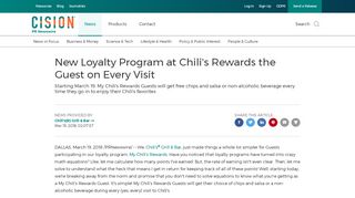 
                            8. New Loyalty Program at Chili's Rewards the Guest on Every ...