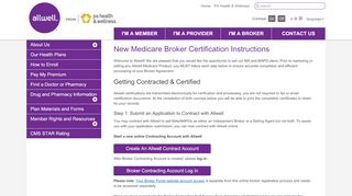 
                            6. New Medicare Broker Certification Instructions - Allwell from PA Health ...