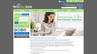 
                            2. New Online Banking - NexTier Bank