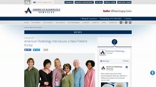 
                            2. New Patient Portal | American Radiology - RadNet