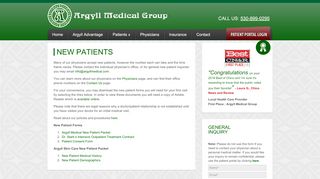 
                            1. New Patients | Argyll Medical Group