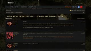 
                            4. New Player Question - Scroll of Town Portal - Median XL