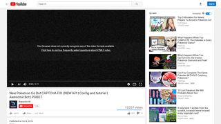 
                            6. New Pokemon Go Bot CAPTCHA FIX | NEW API | …