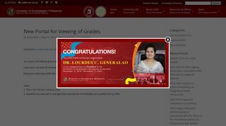 
                            5. New Portal for Viewing of Grades | University of Southeastern ...