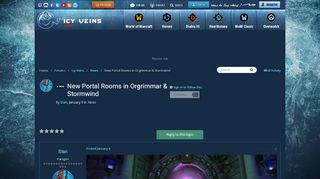 
                            7. New Portal Rooms in Orgrimmar & Stormwind - News - Icy Veins Forums