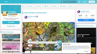 
                            4. New Portals in Animal Jam! | AJ Amino Amino - Amino Apps