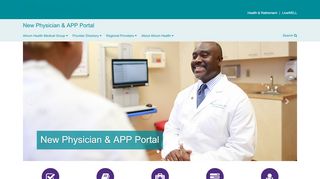 
                            1. New Provider Portal - Atrium Health