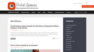 
                            9. New Releases | Portal Games