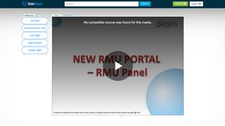 
                            4. NEW RMU PORTAL – RMU Panel. - ppt video online download