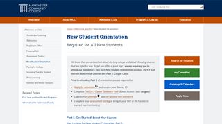 
                            8. New Student Orientation - Manchester Community …