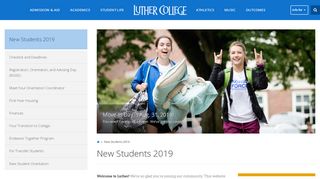 
                            7. New Students 2019 | Luther College