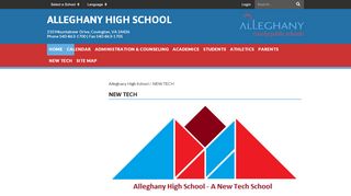 
                            6. NEW TECH - Alleghany High School