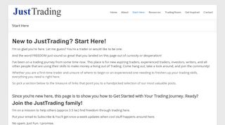 
                            8. New to JustTrading? Start here!